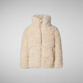 Girls' jacket Thisbe in shore beige - New In Girl | Save The Duck