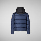 Boys' Rumex Hooded Puffer Jacket in Navy Blue - New Arrivals | Save The Duck