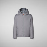 Boy's jacket Gareth in mid grey - Boys | Save The Duck