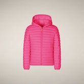Girls' Puffer Jacket Ana in Azalea Pink - Girls' Collection | Save The Duck
