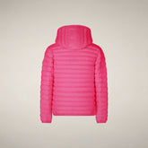 Girls' Puffer Jacket Ana in Azalea Pink - Girls' Collection | Save The Duck
