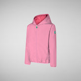 Unisex Kids' Saturn Reversible Rain Jacket in Aurora Pink - Pink Collection | Save The Duck