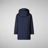 Unisex Kids' Uli Raincoat in Navy Blue - Kids' Collection | Save The Duck