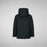 Boys' Albi Coat in Green Black | Save The Duck