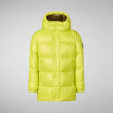 MURPHY : MANTEAU SAVE THE DUCK BOY en LUCK en LICHEN GREEN - New In Boy | Sauvez le canard