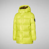 Boy's animal free puffer jacket Murphy in lichen green - New In Boy | Save The Duck