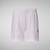 Unisex Kids' Icaro Sweatshorts in Lilac - Kids' Collection | Save The Duck