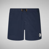 Boys' Adao Swim Trunks in Navy Blue - All Save The Duck Products | Save The Duck