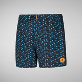 Boys' Getu Swim Trunks in Sharks - Spring Summer 2024 Boys' Collection | Save The Duck