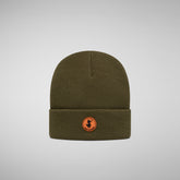 Unisex Kids' Fivel Beanie in Sherwood Green - Free Beanies | Save The Duck