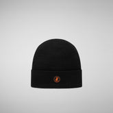 Unisex beanie Fivel in black - Kids' Accessories | Save The Duck