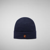 Unisex beanie Fivel in navy blue - Kids' Accessories | Save The Duck