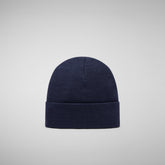 Unisex beanie Fivel in navy blue - Kids' Accessories | Save The Duck