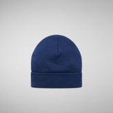 Unisex beanie Fivel in eclipse blue - Kids' Accessories | Save The Duck