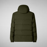 Man's parka leland in land green | Save The Duck