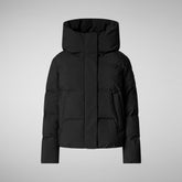 Woman's parka Calliope in black | Save The Duck