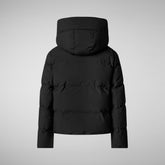 Woman's parka Calliope in black | Save The Duck