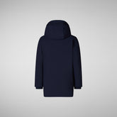 Girls' hooded parka Ally in Navy Blue | Save The Duck