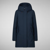 Women's Nellie Hooded Parka in Black | Save The Duck