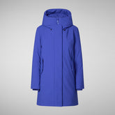 NELLIE:MANTEAU FEMME STD ARCTIC en SMEG en BLEU GENTIANE | Sauvez le canard