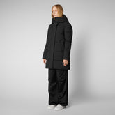 Women's Bethany Hooded Parka in Black - Women's Collection | Save The Duck