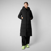 Woman's Hooded Parka Missy in black | Save The Duck