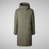 Men's coat Roderick in laurel green | Save The Duck