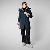 SAMANTAH:MANTEAU STD ARCTIC WOMAN en SMEG en BLEU NOIR | Save The Duck