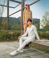 SaveTheDuck Newsletter - Couple posing wearing Save The Duck Jackets - Fall Winter 2023 Collection | Save The Duck